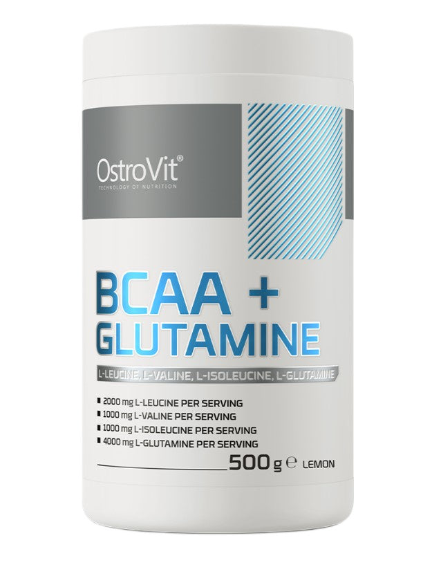 OstroVit - BCAA + Glutamine, Lemon - 500g