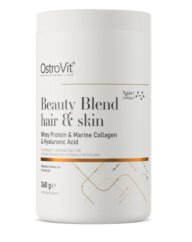 OstroVit - Beauty Blend Hair & Skin, French Vanilla - 360g