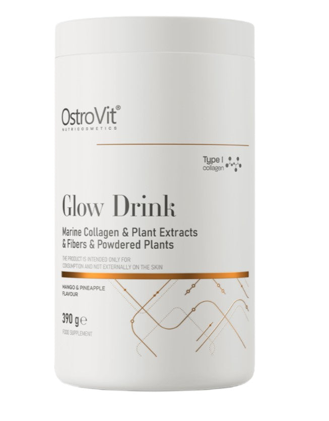OstroVit - Glow Drink, Mango & Pineapple - 390g