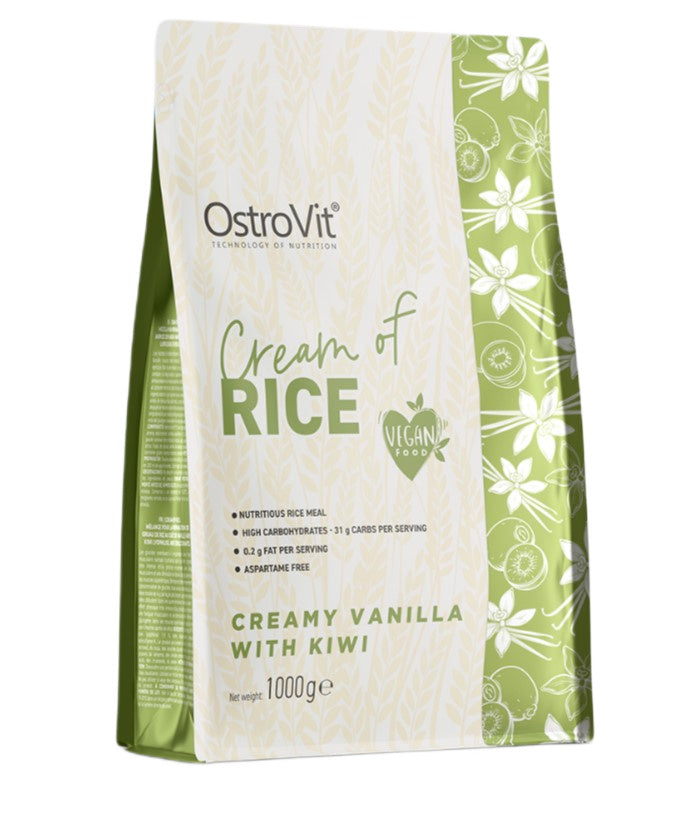 OstroVit - Cream of Rice, Creamy Vanilla with Kiwi - 1000g