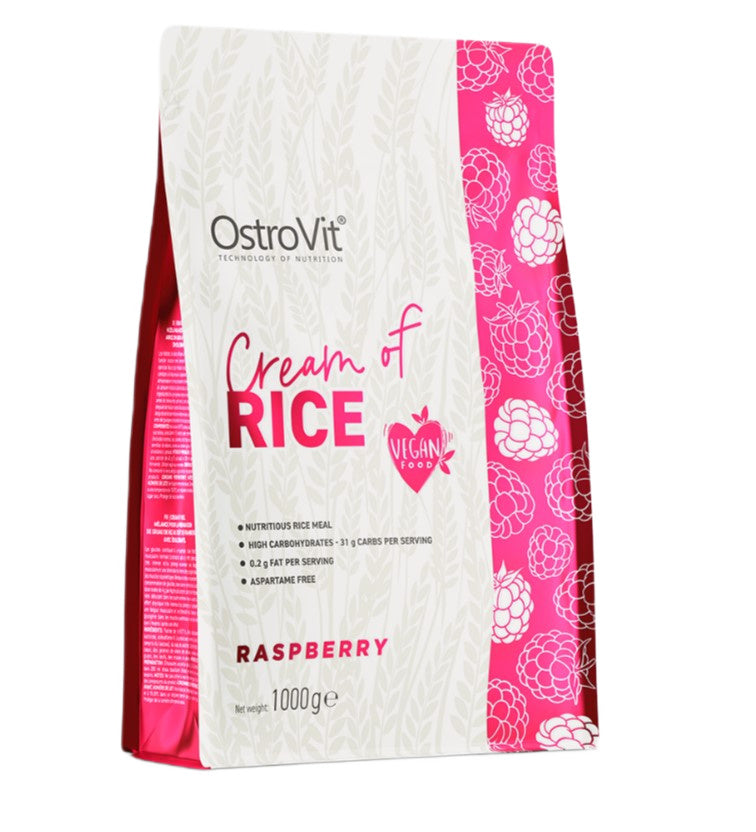 OstroVit - Cream of Rice, Raspberry - 1000g