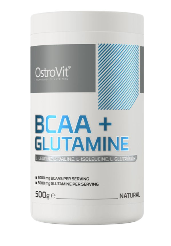 OstroVit - BCAA + Glutamine, Natural - 500g
