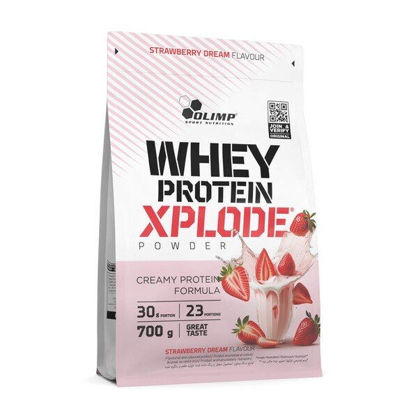 Olimp Nutrition - Whey Protein Xplode, Strawberry Dream - 700g