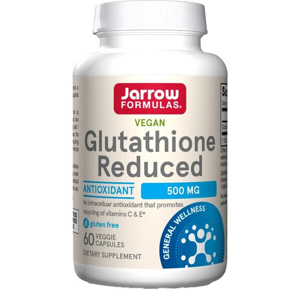 Jarrow Formulas - Glutathione Reduced, 500mg - 60 vcaps