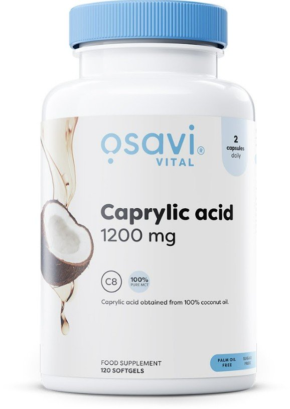 Osavi - Caprylic Acid, 1200mg - 120 softgels