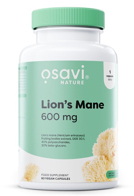 Osavi - Lion's Mane, 600mg - 60 vegan caps