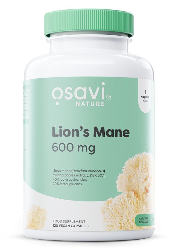 Osavi - Lion's Mane, 600mg - 120 vegan caps