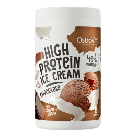 OstroVit - High Protein Ice Cream, Chocolate - 400g
