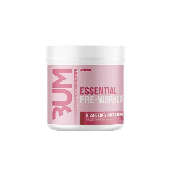 Raw Nutrition CBUM Essential Pre-Workout Raspberry Creamthickle - 408g