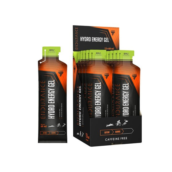 Trec Nutrition - Endurance Hydro Energy Gel, Apple - 12 x 60 ml.