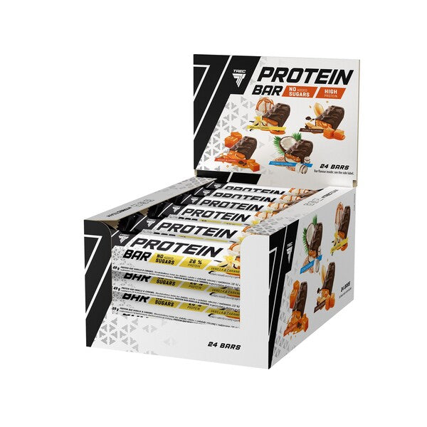 Trec Nutrition - Protein Bar, Vanilla & Caramel - 24 x 49g