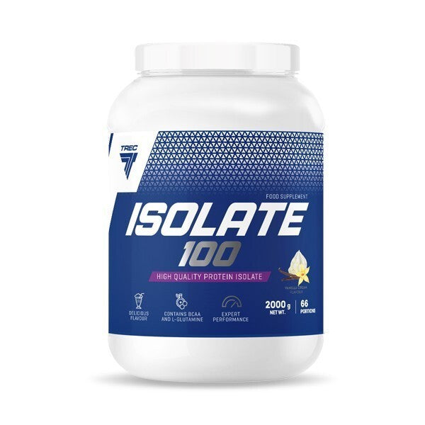 Trec Nutrition - Isolate 100, Creamy Vanilla - 2000g