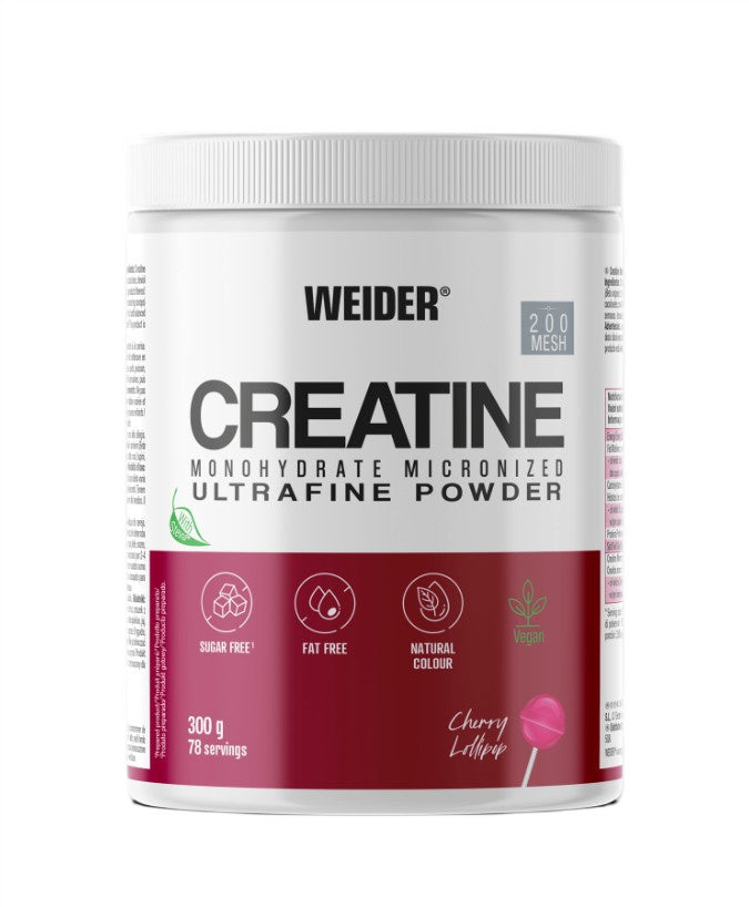 Weider - Creatine Monohydrate Micronized, Cherry Lollipop - 300g