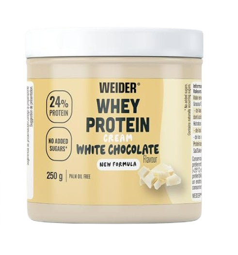 Weider - Whey Protein Cream, White Chocolate - 250g