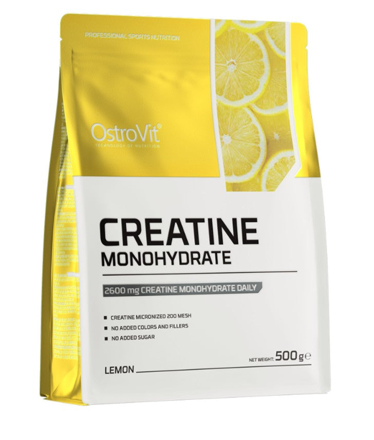 OstroVit - Creatine Monohydrate, Lemon - 500g