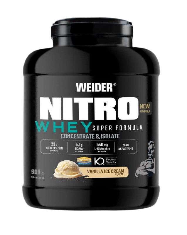 Weider - Nitro Whey Super Formula, Vanilla Ice Cream - 908g
