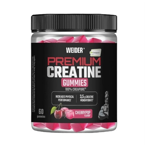 Weider - Premium Creatine Gummies, Cherrypop - 60 gummies