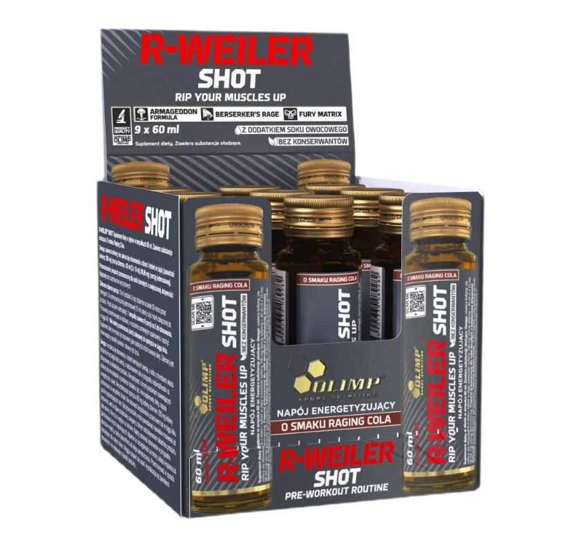 Olimp Nutrition - R-Weiler Shot, Raging Cola - 9 x 60 ml.