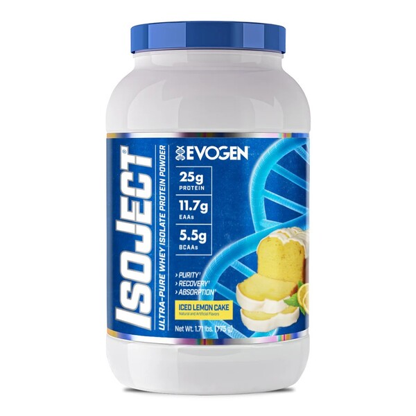 Evogen - IsoJect, Iced Lemon Cake - 775g