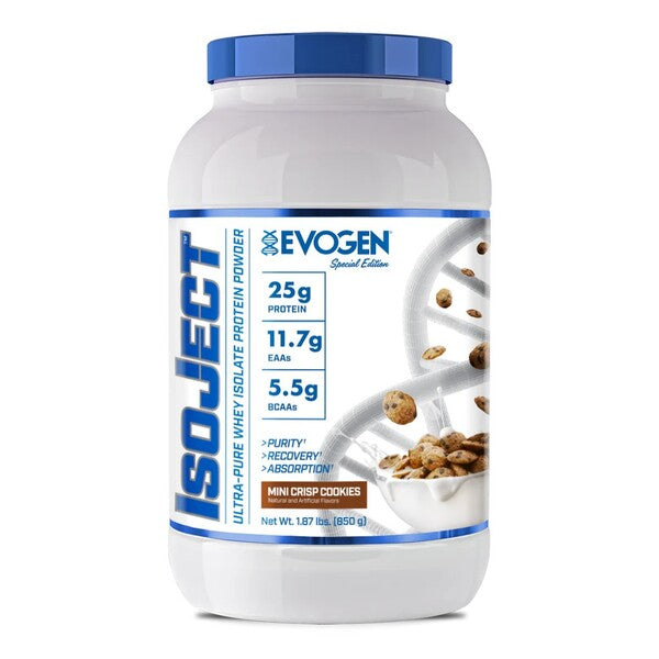 Evogen - IsoJect, Mini Crips Cookies - 850g