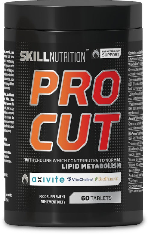 Skill Nutrition - Pro Cut, Fat Metabolism Support - 60 tablets