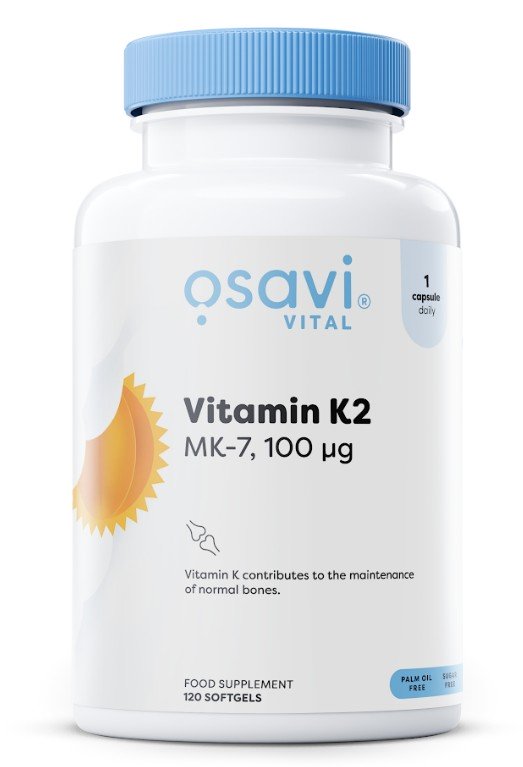 Osavi - Vitamin K2 MK-7, 100mcg - 120 softgels