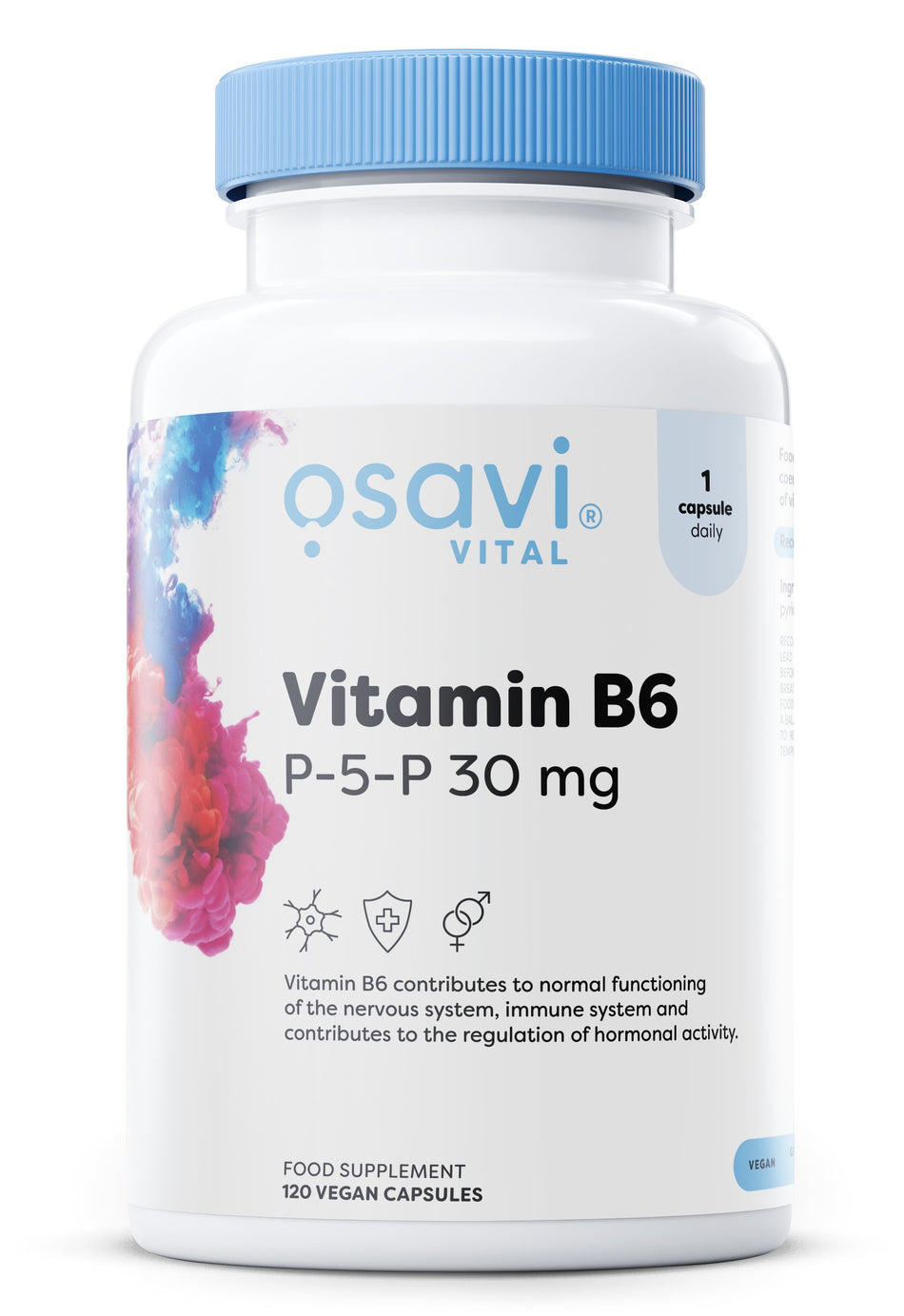 Osavi - Vitamin B6 - P-5-P, 30mg - 120 vegan caps
