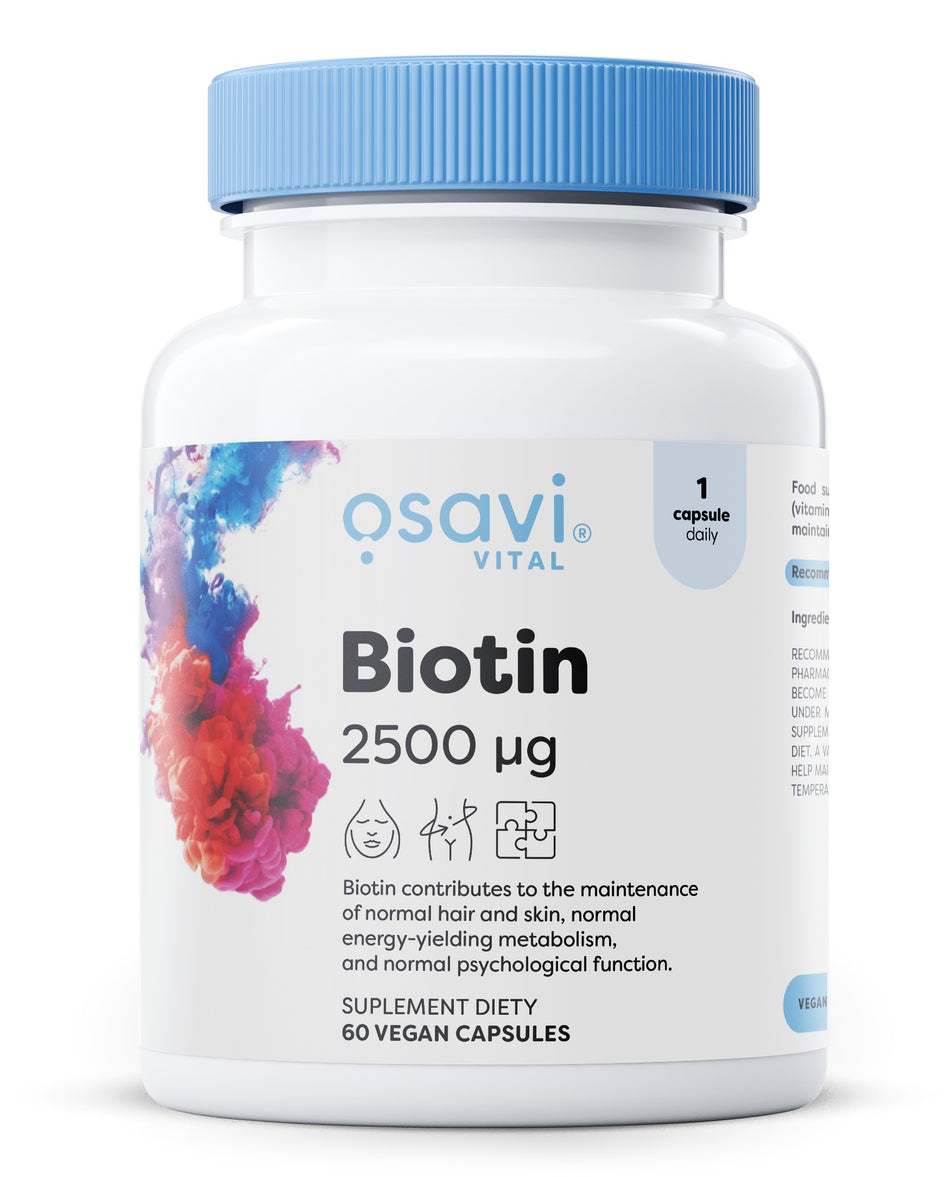 Osavi - Biotin, 2500mcg - 60 vegan caps