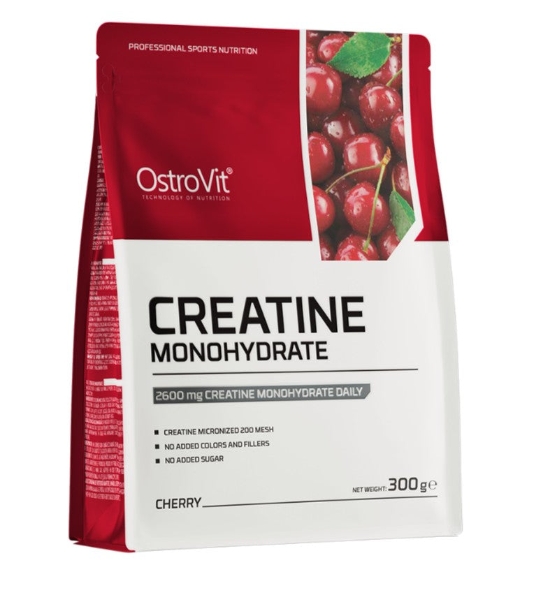 OstroVit - Creatine Monohydrate, Cherry - 300g