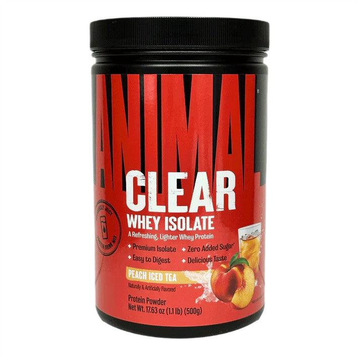 Animal Clear Whey Isolate Peach Iced Tea 500g