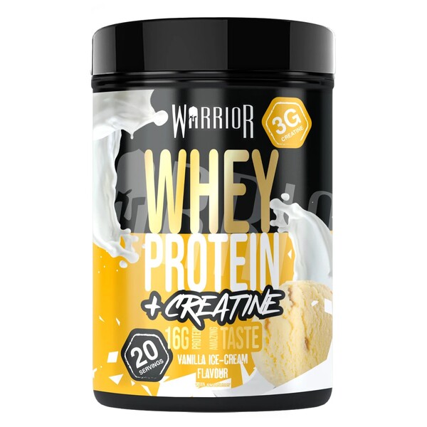 Warrior Whey Protein + Creatine Vanilla Ice Cream - 500g