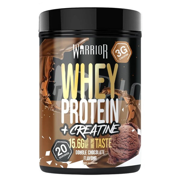 Warrior Whey Protein + Creatine Double Chocolate - 500g