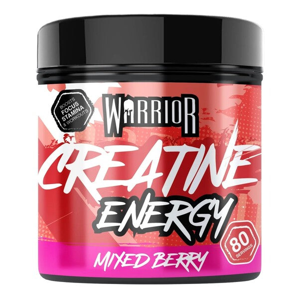 Warrior Creatine + Energy Mixed Berry - 360g