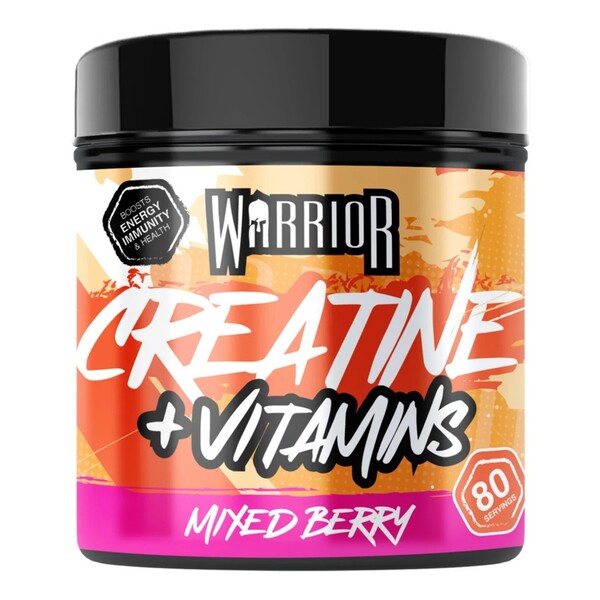 Warrior Creatine + Vitamins Mixed Berry - 360g