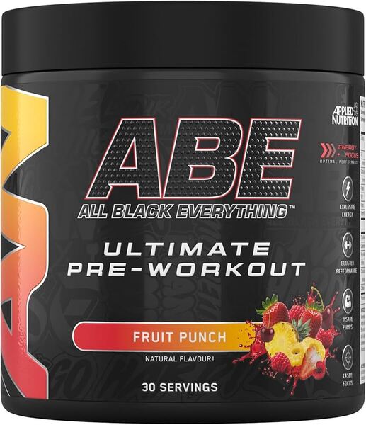 Applied Nutrition ABE All Black Everything Fruit Punch - 375g
