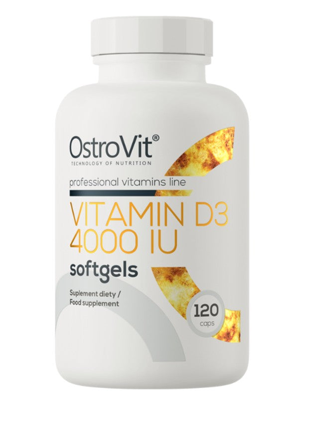 OstroVit - Vitamin D3 4000 - 120 softgels