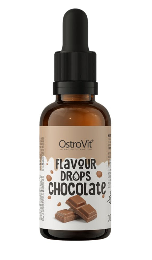 OstroVit - Flavour Drops, Chocolate - 30ml.