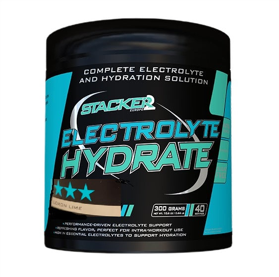 Stacker2 Europe - Electrolyte Hydrate, Lemon Lime - 300g
