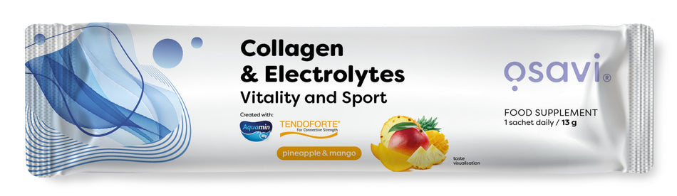 Osavi - Collagen Electrolytes Vitality and Sport, Pineapple & Mango - 13g (1 serving)