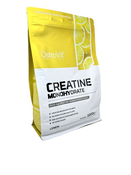 OstroVit - Creatine Monohydrate, Lemon - 1000g