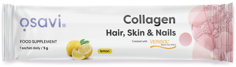 Osavi - Collagen Peptides (Hair, Skin & Nails), Lemon - 5g (1 serving)