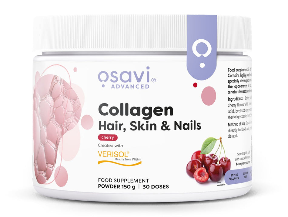 Osavi - Collagen Peptides (Hair Skin & Nails), Cherry - 150g
