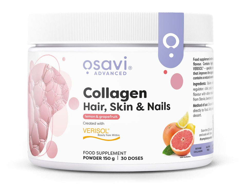 Osavi - Collagen Peptides (Hair Skin & Nails), Lemon & Grapefruit - 150g