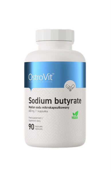 OstroVit - Sodium Butyrate, 600mg - 90 caps