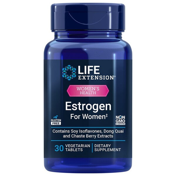 Life Extension - Estrogen For Women - 30 vegetarian tabs