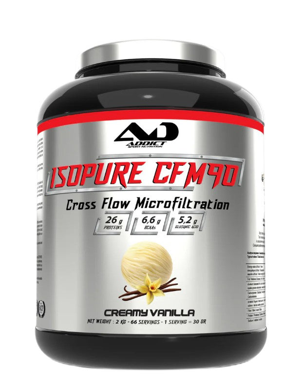 Addict Sport Nutrition Isopure CFM90 Creamy Vanilla 2000g