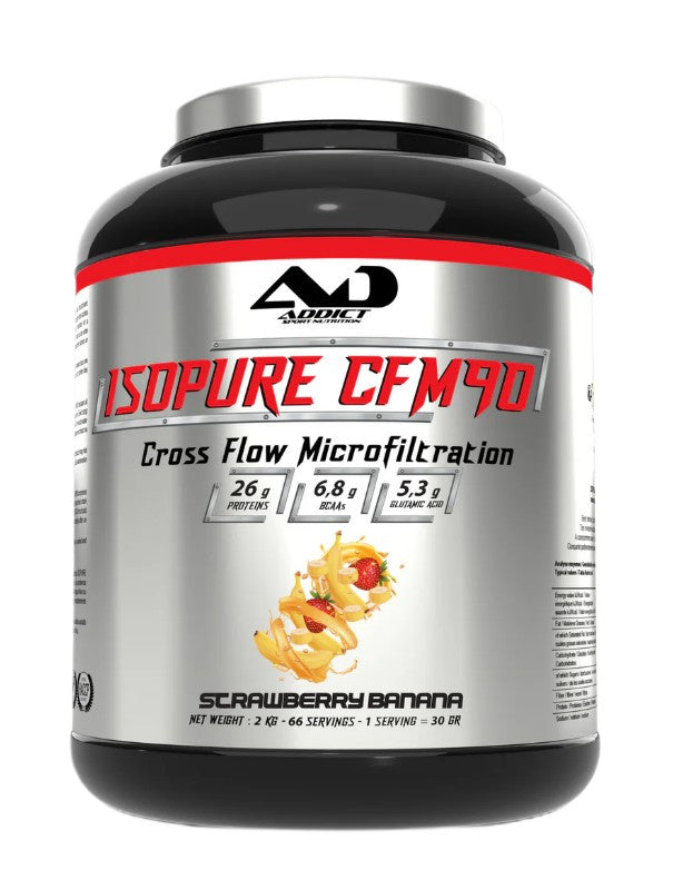 Addict Sport Nutrition Isopure CFM90 Strawberry-Banana 2000g