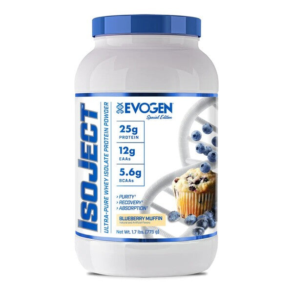 Evogen - IsoJect, Blueberry Muffin - 775g