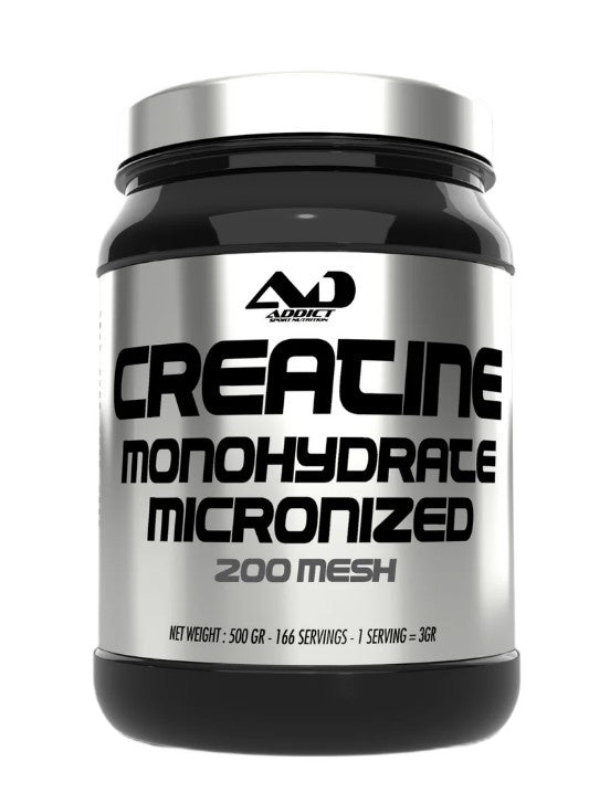 Addict Sport Nutrition Creatine Monohydrate Micronized 200 Mesh 500g