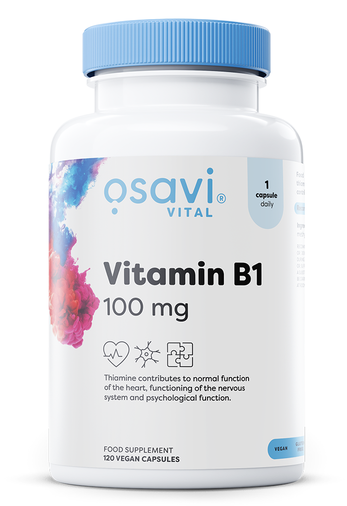 Osavi - Vitamin B1, 100mg - 120 vegan caps